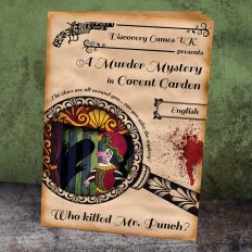 Clue Hunt Booklet – Who Killed Mr. Punch?