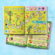 Activity pages for a children’s book – Sports Day in the Jungle