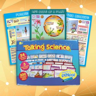 Design of educational Talking Science posters