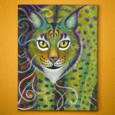 Iberian Lynx – Acrylic on Canvas